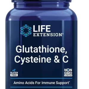 Glutathione, Cysteine & C - 100 Capsules